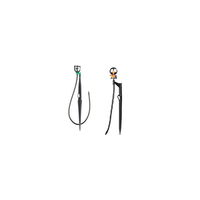 رشاش مياه اكو ا تف شامل راس رشاش 3/8 ٠٠ قاعدة شت بالحربه وقاعدة 3/8 ٠٠ حربه 50 سم + راس خط 3/8 ٠٠ 60 سم خرطوم + وصله تركيب